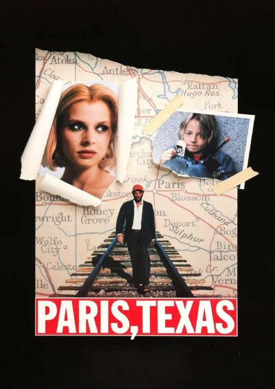Filmplakat Paris, Texas